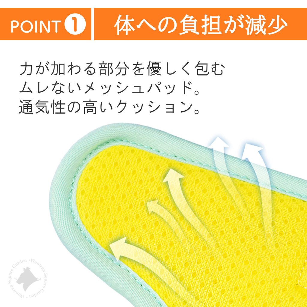 犬 ハーネス メッシュパッド 通気性 クッション 蒸れにくい 快適 フィット Truelove
