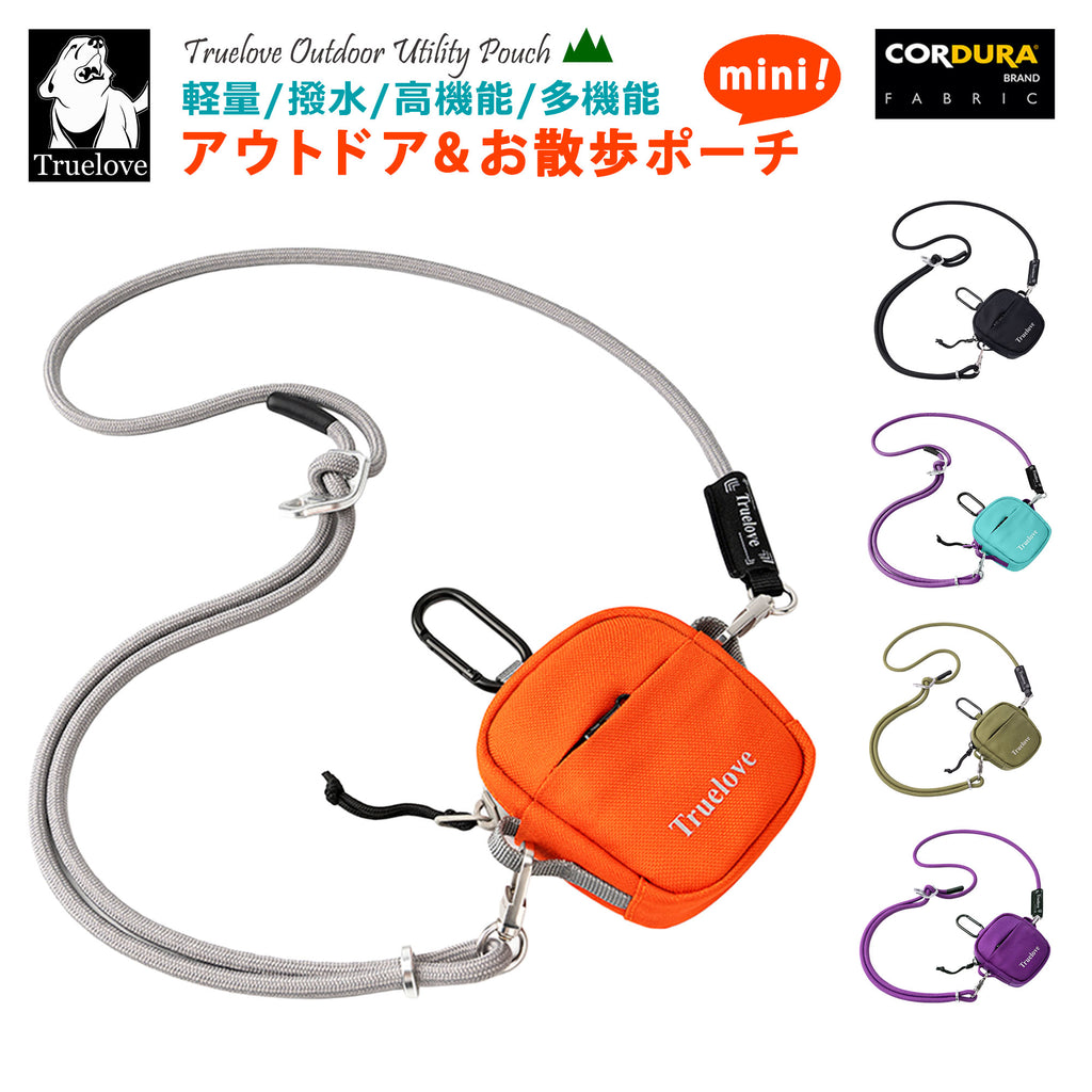 Trueloveショルダーポーチ全体外観コンパクトサイズ