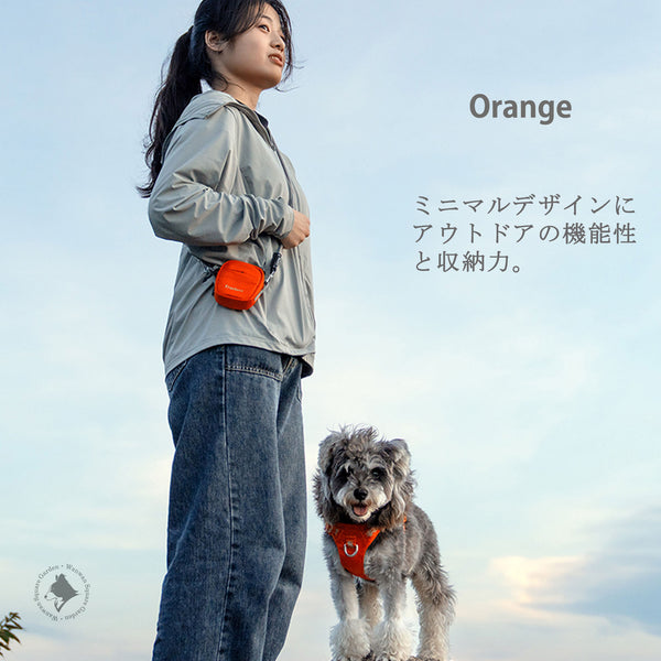 Trueloveショルダーポーチ肩掛け着用イメージ前面