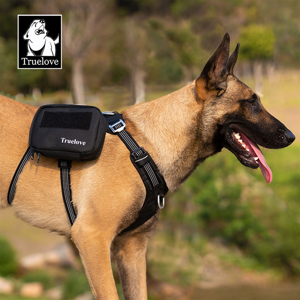 犬用人間用ウエストバッグリュックモール防水アウトドアキャンプ散歩Trueloveブランドナイロン製TLH7011専用ドッグタクティカルバッグヨコ型