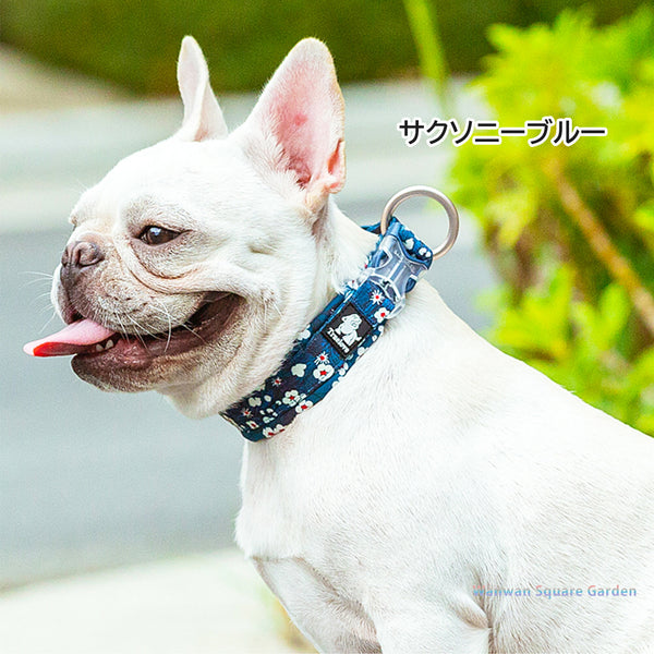 犬首輪犬用首輪軽い小型犬中型犬大型犬Trueloveブランド綿おしゃれ痛くない丈夫花柄フローラルカラー