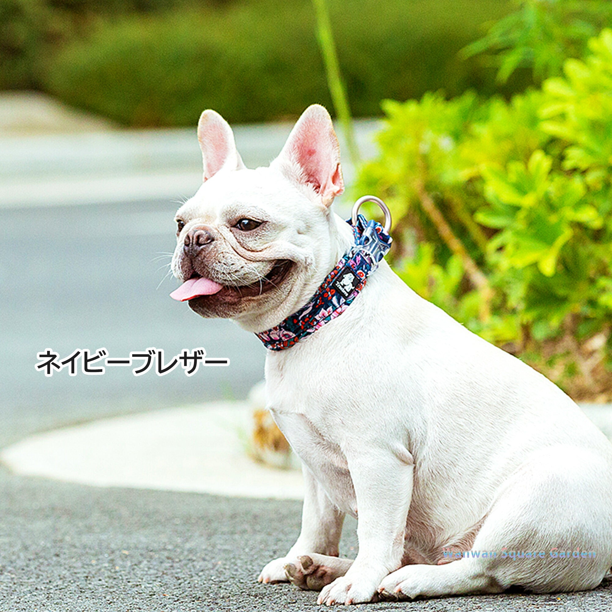 犬首輪犬用首輪軽い小型犬中型犬大型犬Trueloveブランド綿おしゃれ痛くない丈夫花柄フローラルカラー