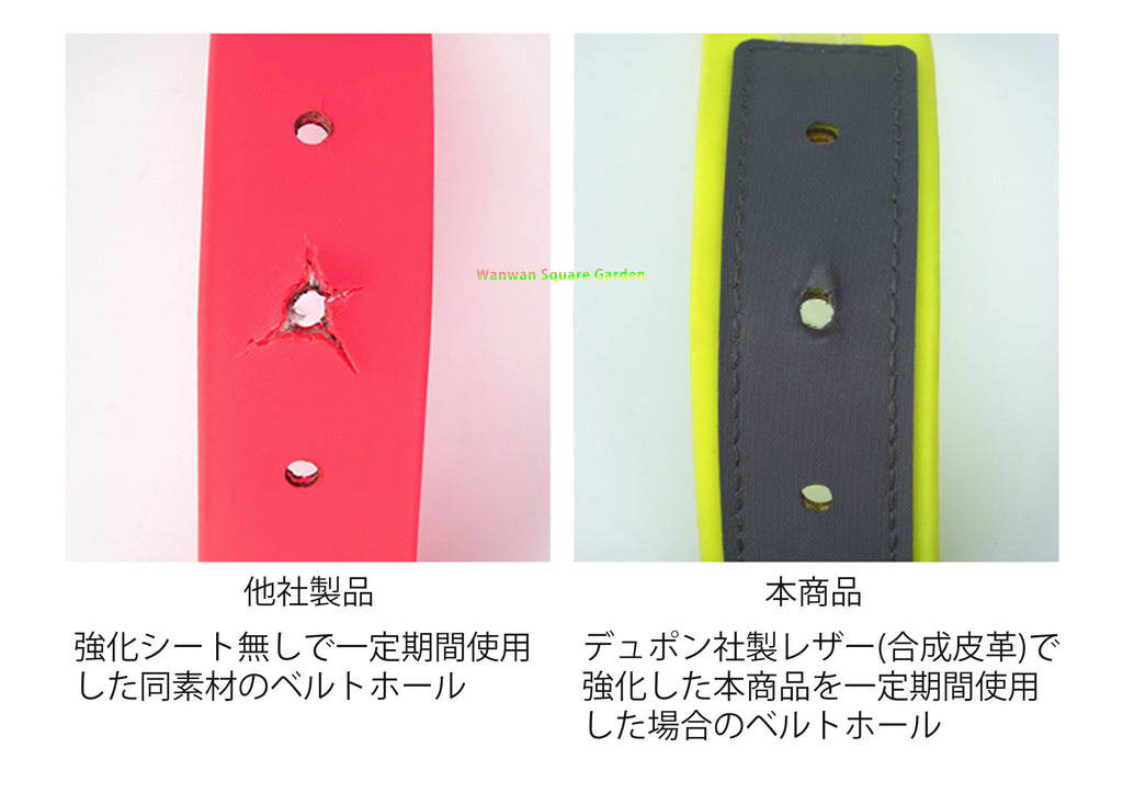 犬首輪小型/中型/大型犬用カラフル防水雨の日水遊び衛生的耐久力便利強化ATBC-PVCカラー