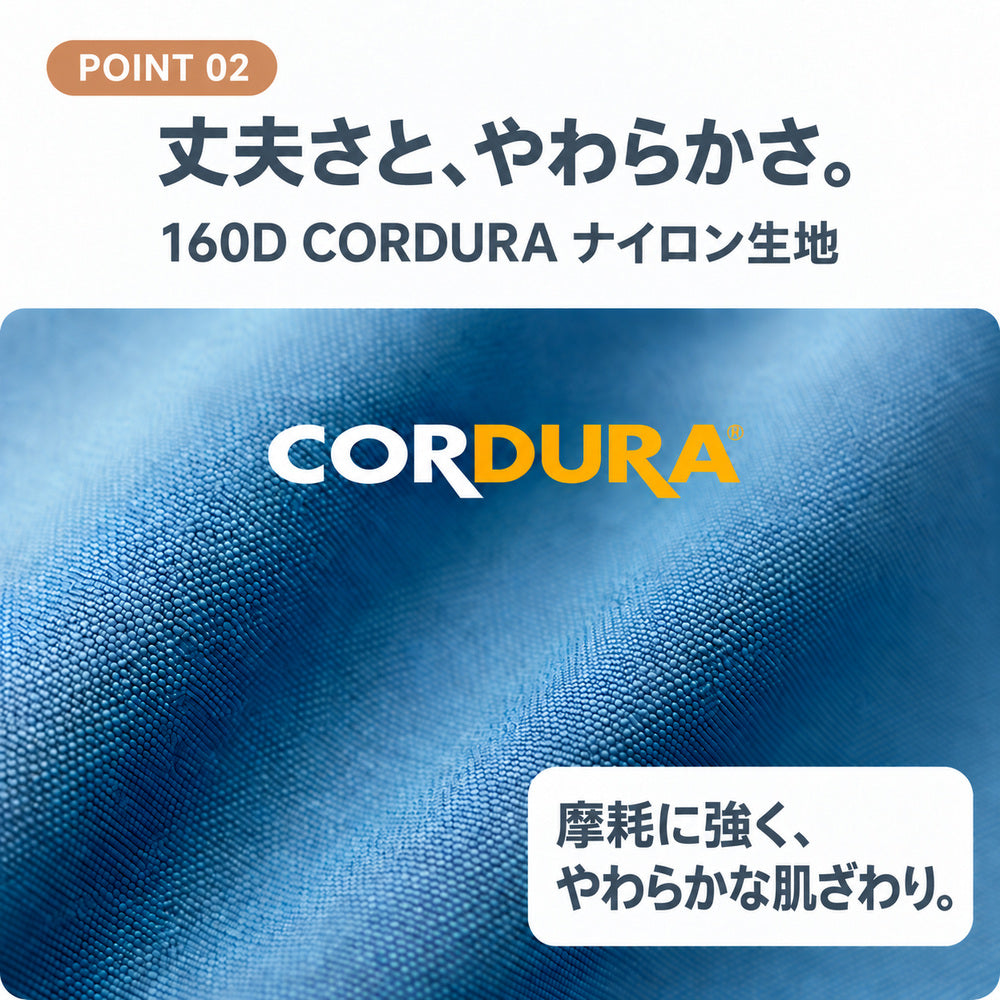 Truelove TLC5612 犬用首輪の160D CORDURAコーデュラナイロン生地。摩耗に強く、やわらかな肌ざわり