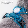 ペット用安全小型LEDライト防水点滅全灯Trueloveブランド単色発光夜の散歩安全安心ストラップ取付WATERPROOFIP65USB充電