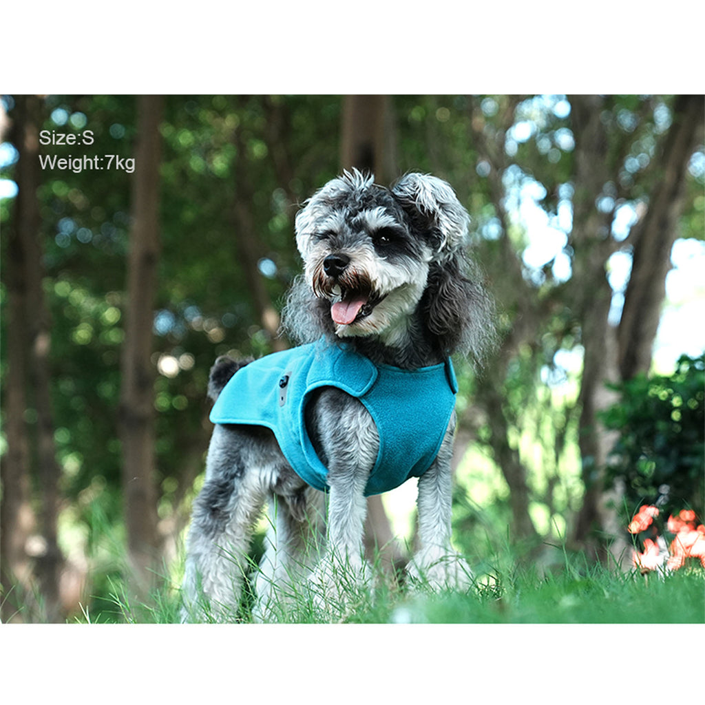 犬服ドッグウェア裏起毛ベストコートあったか抗菌フリース清潔Trueloveブランドアウトドア犬の服秋冬可愛いペット用品犬散歩ドッグ便利犬用小型犬大型犬お散歩お出かけペットグッズ簡単着脱両面起毛ポーラーフリースライトコート