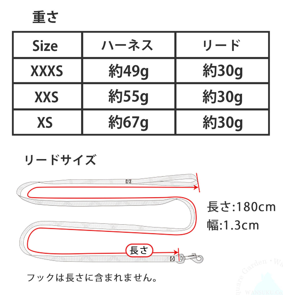 ハーネスリードセット