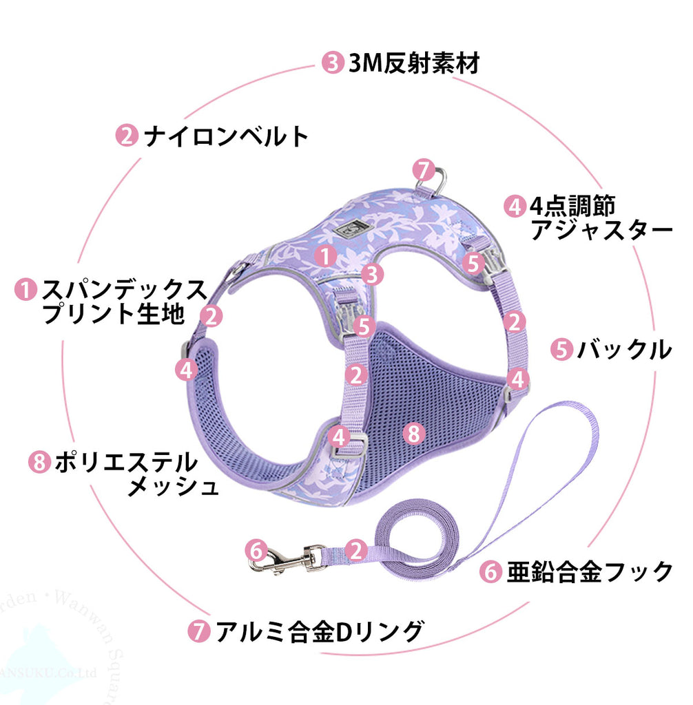 ハーネスリードセット