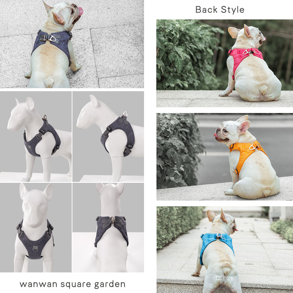 犬ハーネス軽量メッシュSDGs環境保護Trueloveブランド衝撃吸収6つの持ち手丈夫かわいい人気エコハーネス
