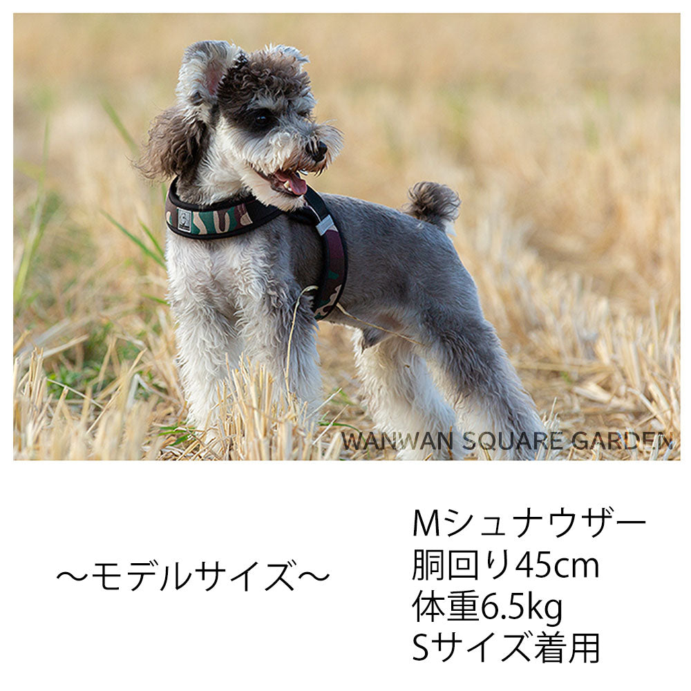 犬ハーネス可愛い小型犬中型犬ハーネス軽い痛くない胴輪クッション立体構造ライトアンドソフトハーネス