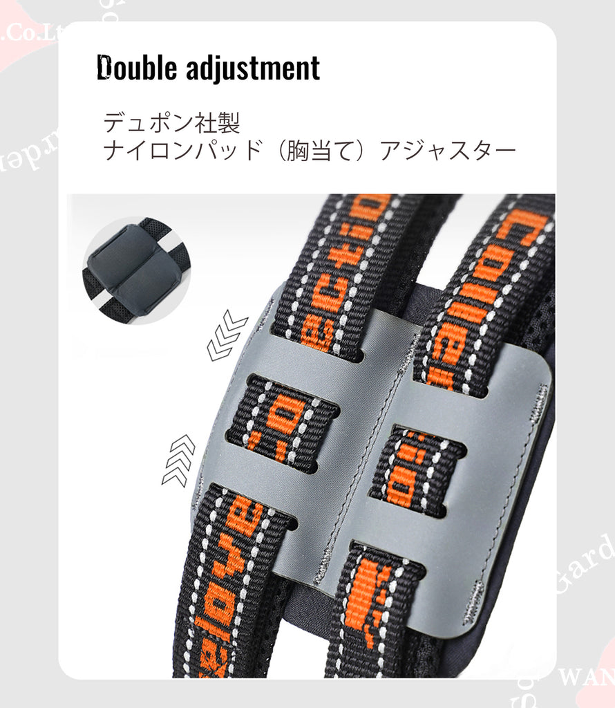 犬ぞり用ハーネスバイクジョアリング対応Xバック式Trueloveプレミアムナイロン製3Mリフレクターソフトパッドメッシュ胸パッドアジャスター高品質クッション性負担軽減WXPullSprintSladHarness