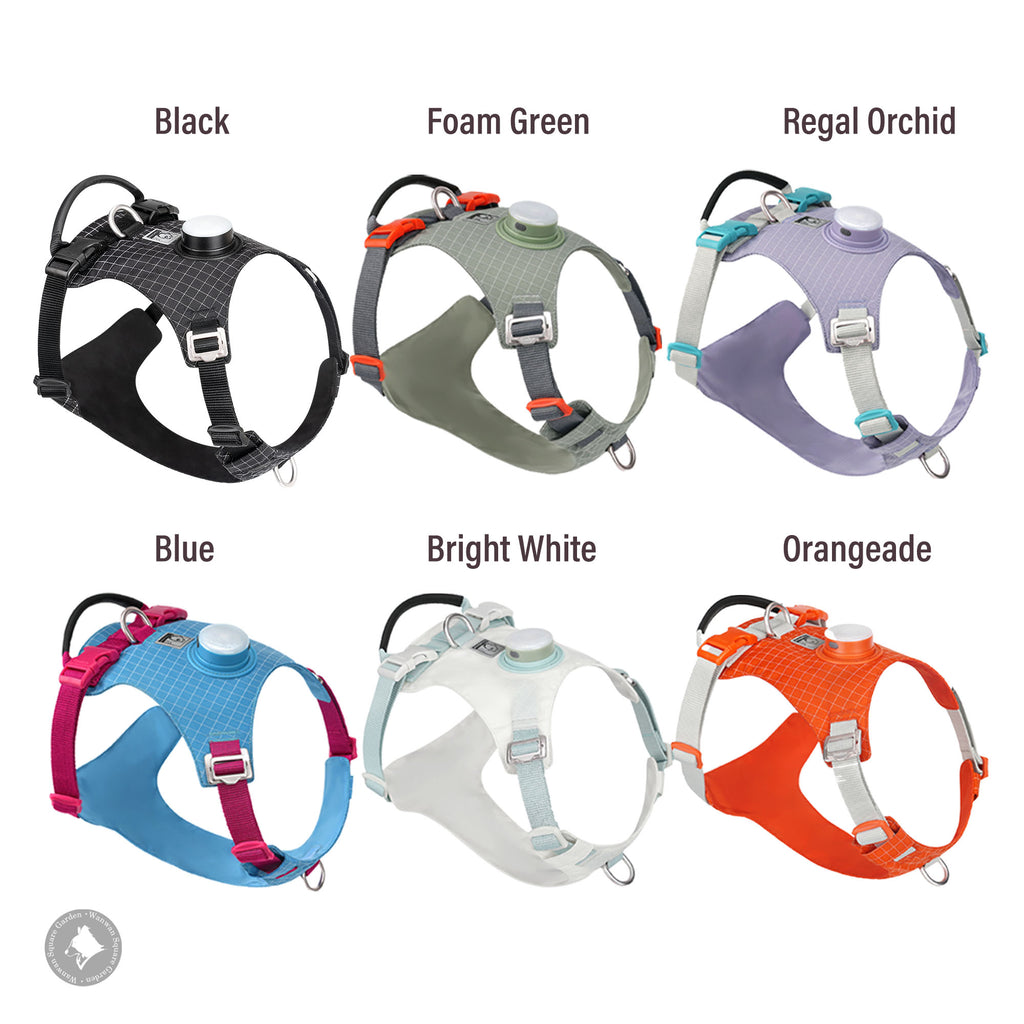 犬ハーネス夜間安全脱着可能Trueloveプレミアム丈夫USB充電LEDライトAirTagトラッキングケースナイトセーフティハーネス