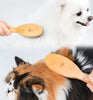 Truelove犬用ブラシ竹製豚毛ワンサイズブラッシンググルーミング超短毛種長毛種複合ブラシ獣毛ブラシピンブラシソフトピンマッサージ猫用お手入れ用品丈夫長持ちエコ複合型抗菌耐熱持ちやすい使いやすいハイブリッドブラシ