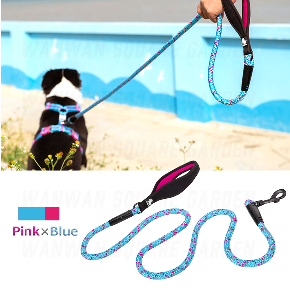 犬リード持ちやすいやわらかい丈夫小型犬中型犬大型犬ソフトハンドルCLIMBINGROPELEAD180