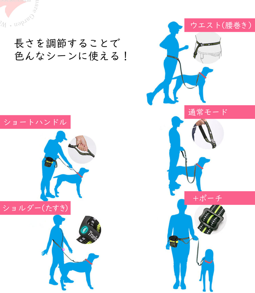 【Truelove公式】犬用リード伸縮式カラビナナスカンハンズフリースクリューロックTruelove3M反射多用途肩掛け腰巻たすき掛け対応散歩ランニングジョギング小型犬大型犬対応軽量頑丈安全設計おしゃれ夜間も安心カラビナロックリード
