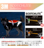 犬用防寒服 冬用コート 小型犬 中型犬 大型犬用 反射素材 簡単着脱 フリース裏地付き